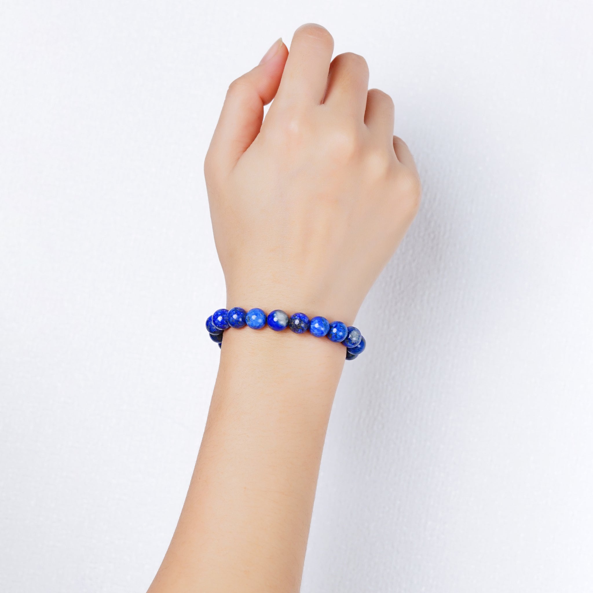 Adjustable Gemstone Bracelet 8mm - Lapis Lazuli