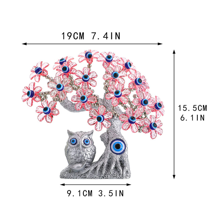 Evil Eye tree - Big Pink Owl