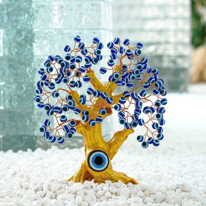 Evil Eye tree - Blue Beads