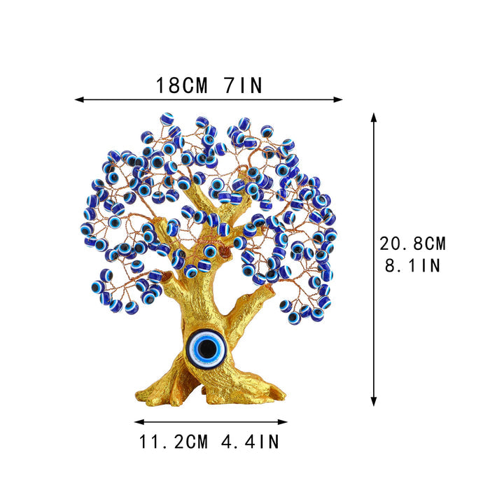 Evil Eye tree - Blue Beads